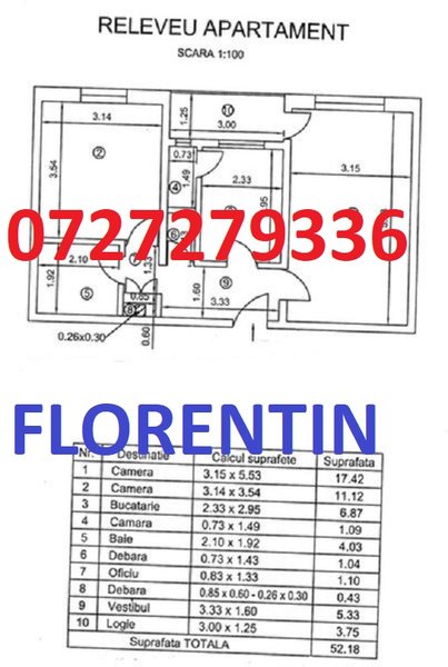 Drumul Taberei, 1 Mai, Ghencea, 2 camere, 5/8,